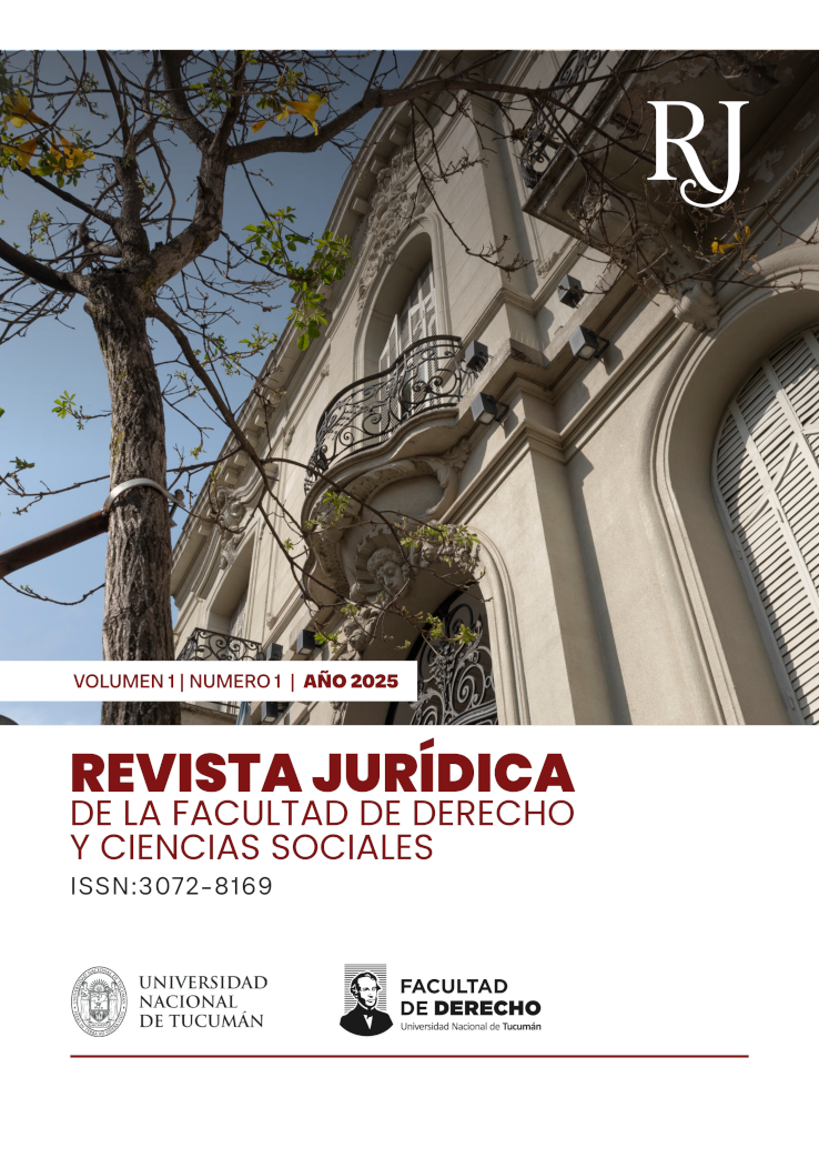 					Ver Núm. 1 (2025): Revista Jurídica de la Facultad de Derecho y Ciencias Sociales
				